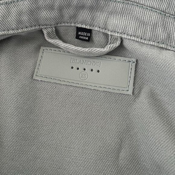 Blanknyc Cropped green and khaki jacket - perfect for fall and winter - Picture 2 of 3